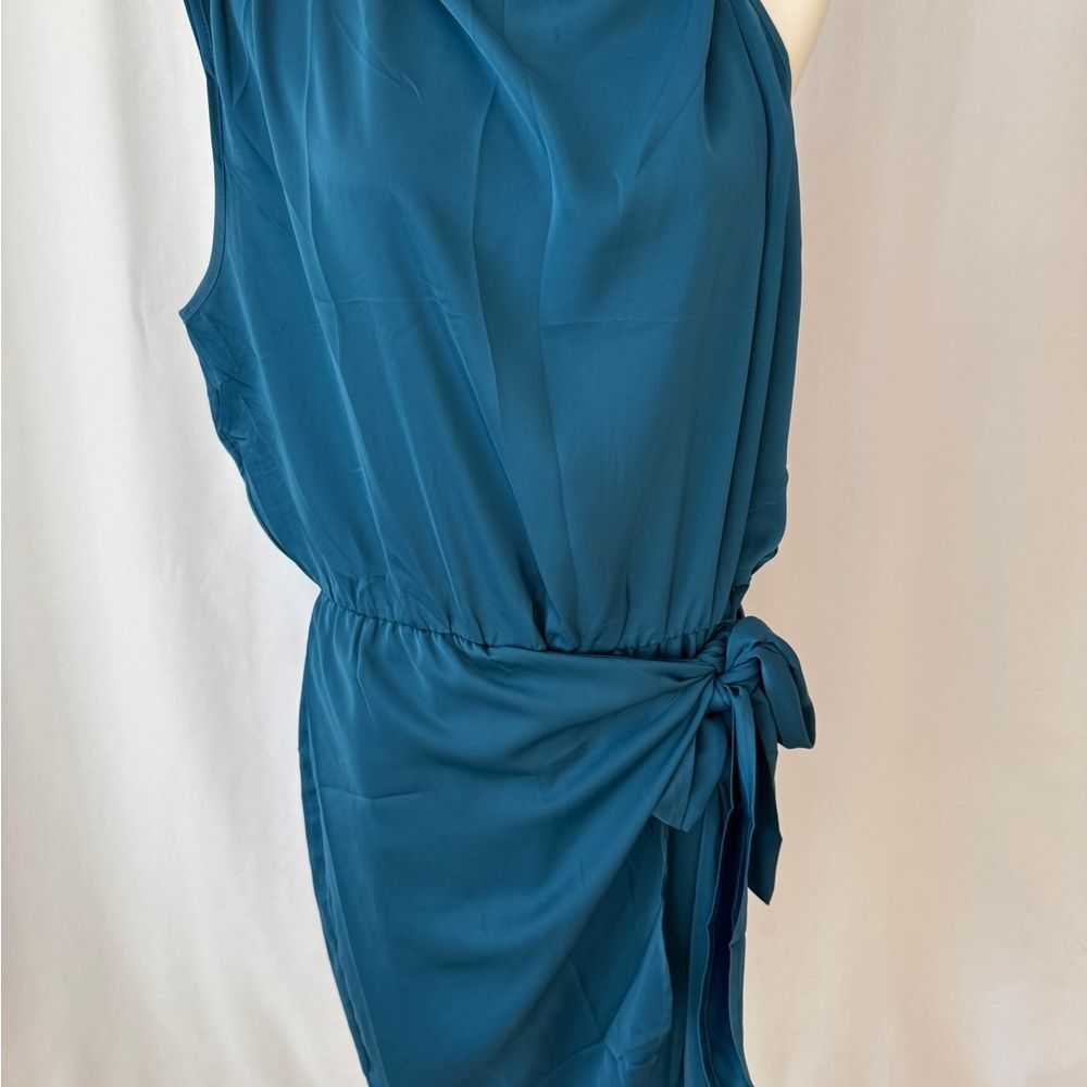 PrettyGarden Teal Dress – XXL – Stretchy Fit & Flare - Picture 5 of 8
